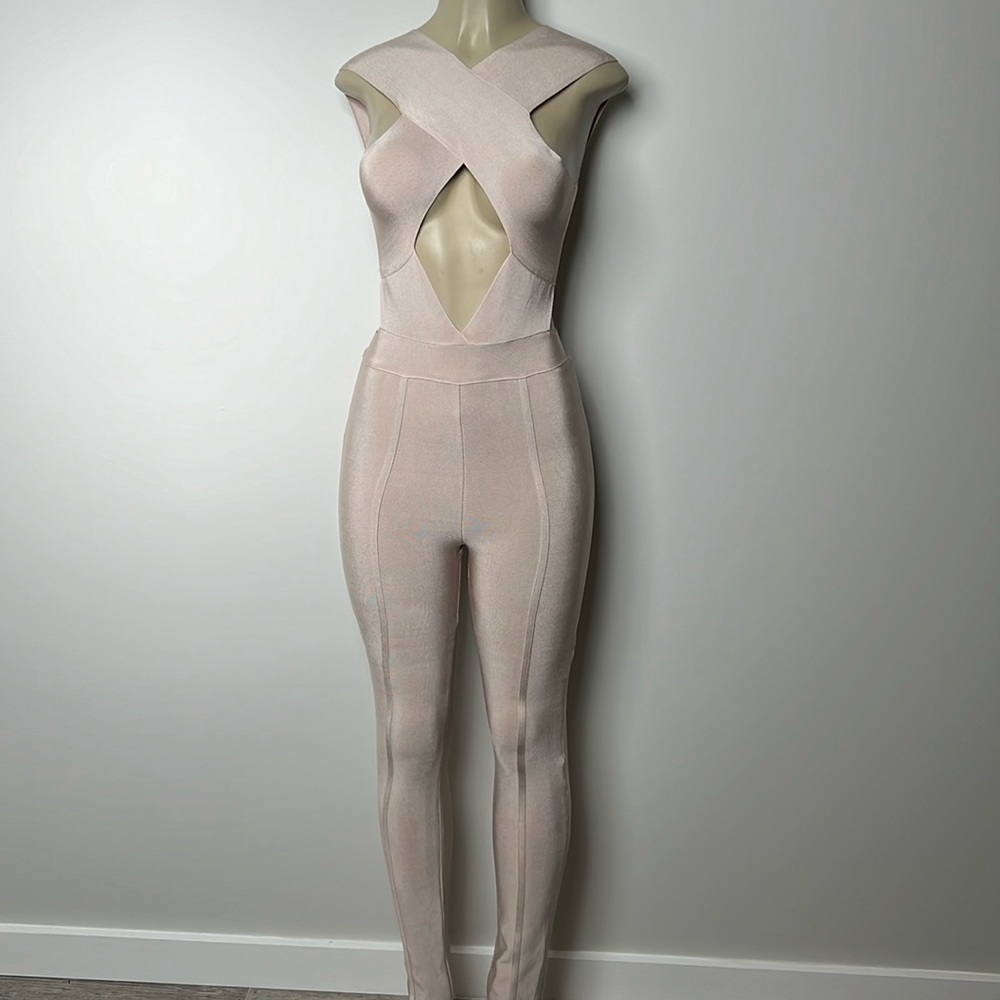 Bella Leah medium bandage jumpsuit